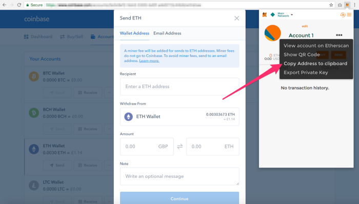 Registering an Account on Coinbase